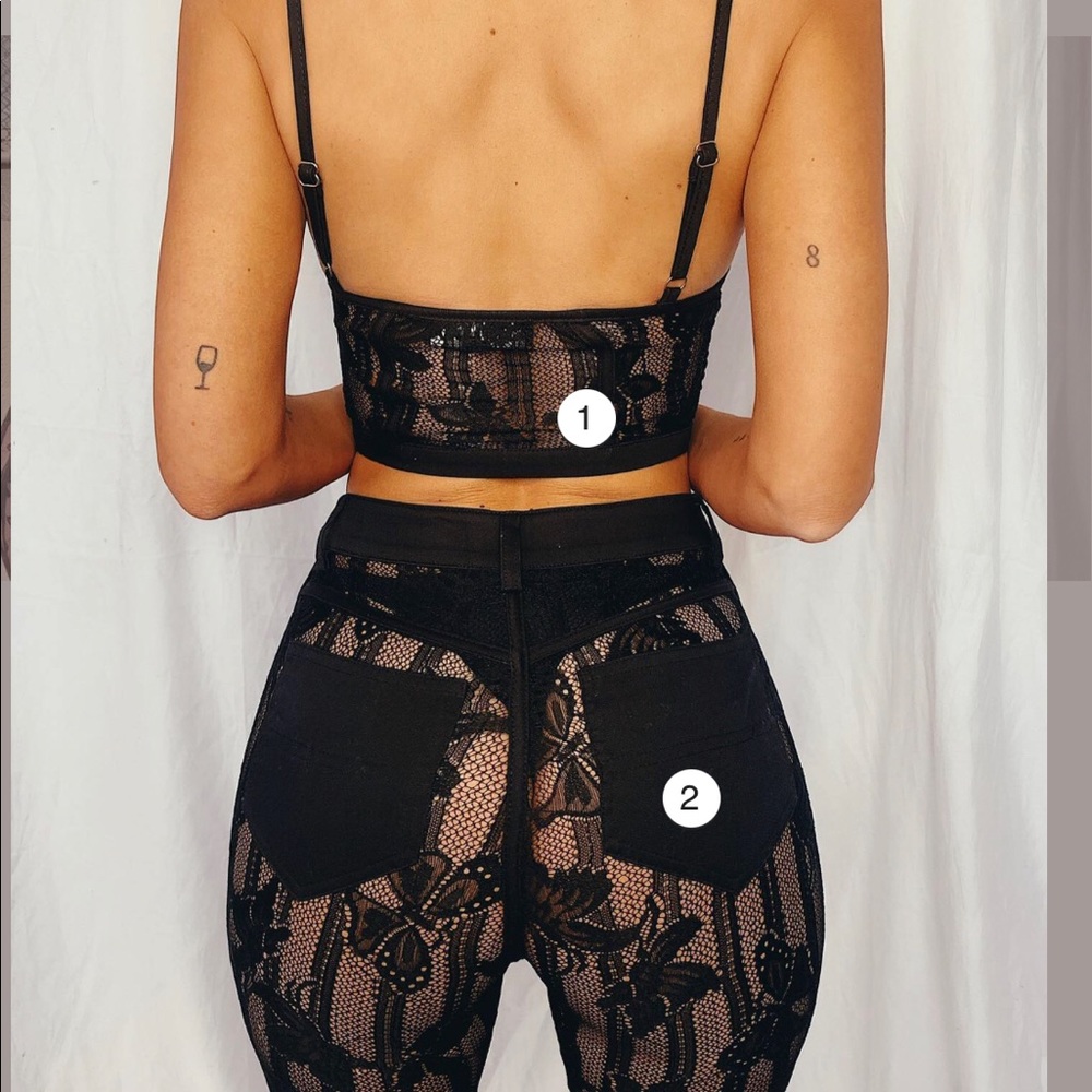 I.AM.GIA NEW YVES SET BLACK